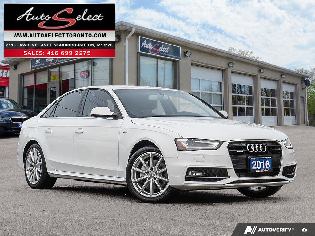 2016 Audi A4 2.0T quattro Progressiv Plus AWD