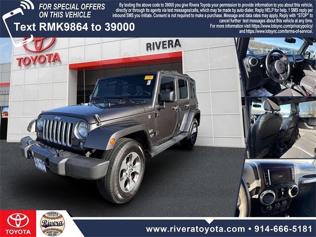 2016 Jeep Wrangler Unlimited Sahara 4WD