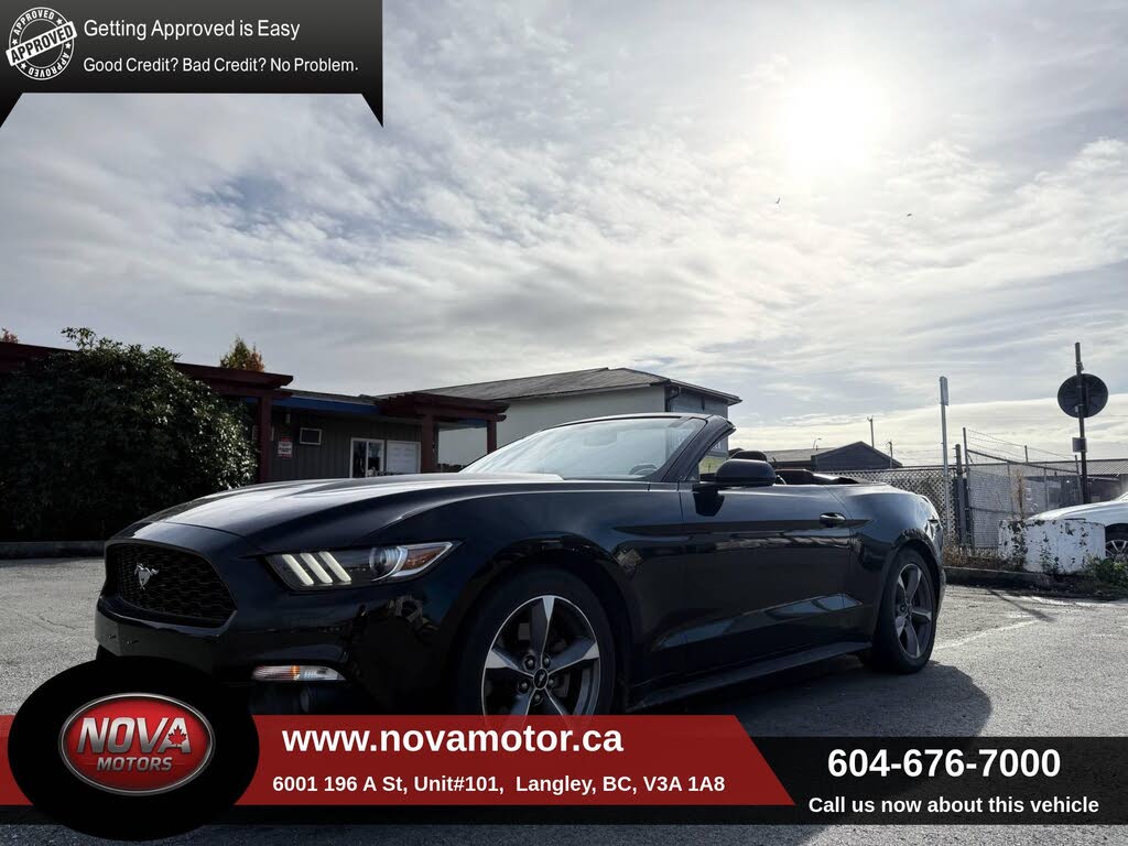 Ford Mustang V6 Convertible RWD 2016