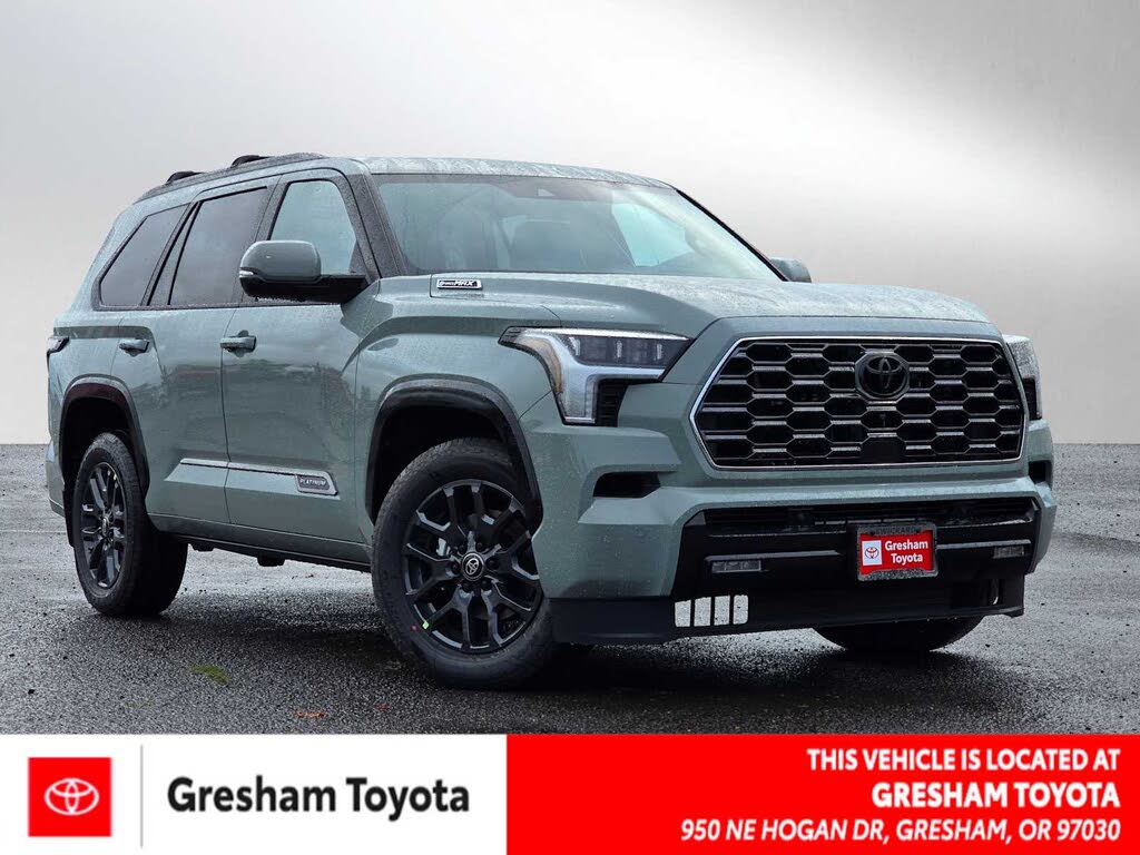 2026 Toyota Sequoia Platinum 4WD