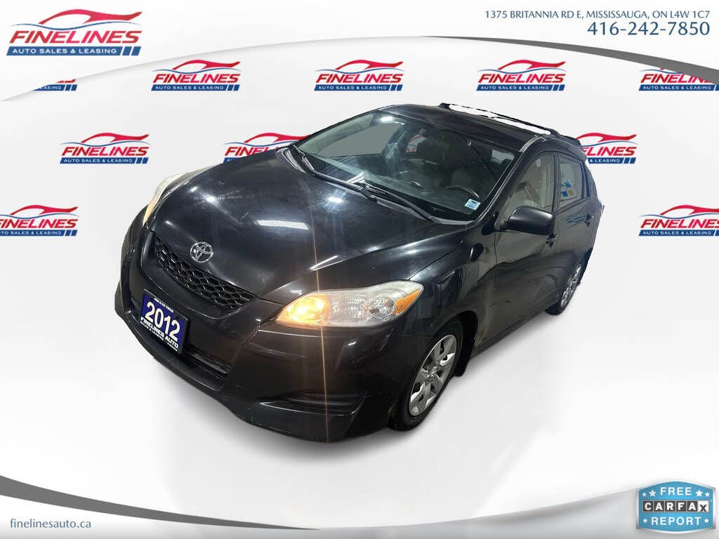 2012 Toyota Matrix S AWD