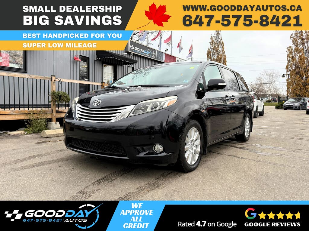 2017 Toyota Sienna Limited Premium 7-Passenger AWD