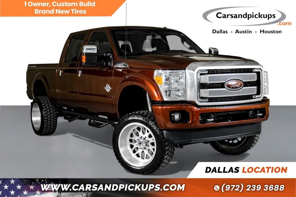 2016 Ford F-250 Super Duty Platinum Crew Cab 4WD