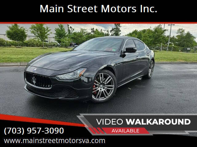 2016 Maserati Ghibli S Q4 AWD