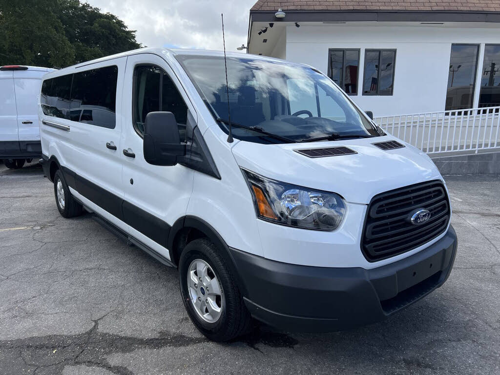 2018 Ford Transit Passenger 350 XLT Low Roof LWB RWD with Sliding Passenger-Side Door