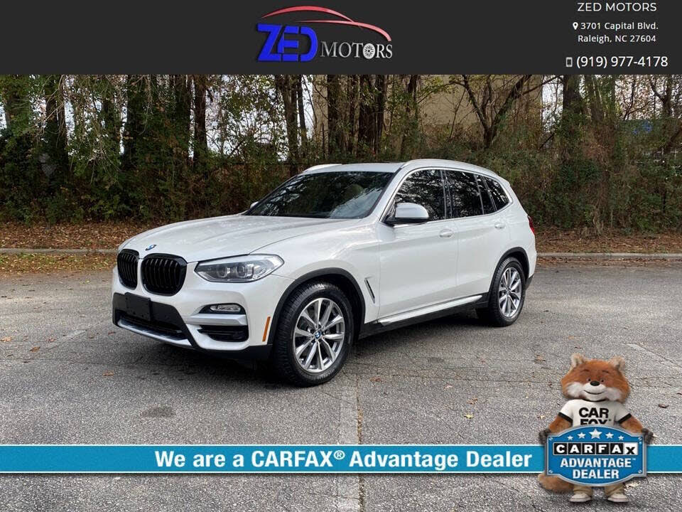 2019 BMW X3 sDrive30i RWD