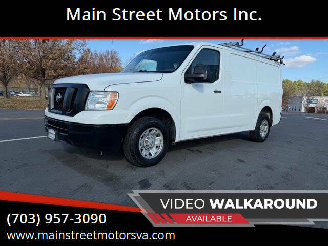 2019 Nissan NV Cargo 2500 HD SV RWD