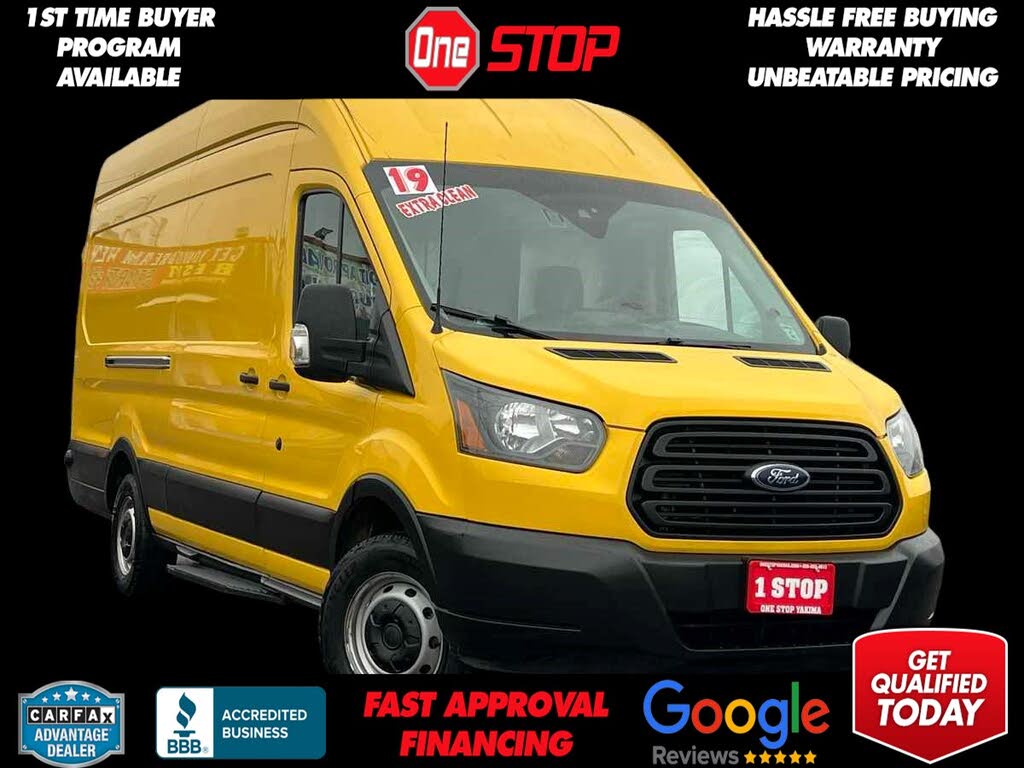 2019 Ford Transit Cargo 250 Extended High Roof LWB RWD with Sliding Passenger-Side Door