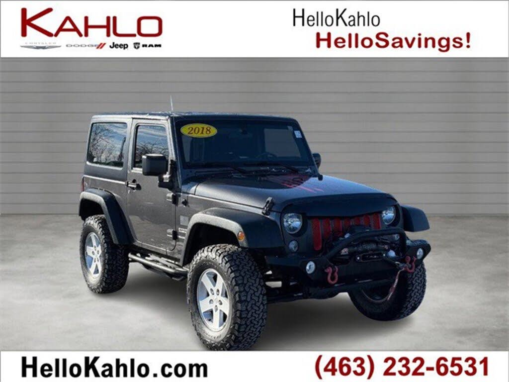 2018 Jeep Wrangler JK Sport S 4WD