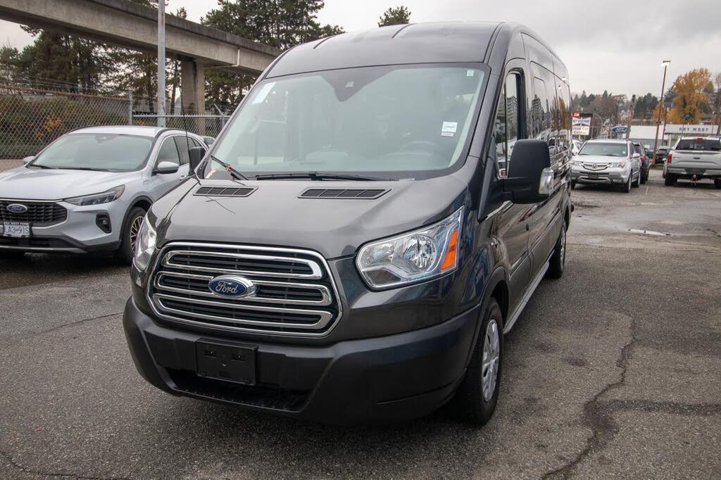 2019 Ford Transit Passenger 350 XLT Medium Roof LWB RWD with Sliding Passenger-Side Door