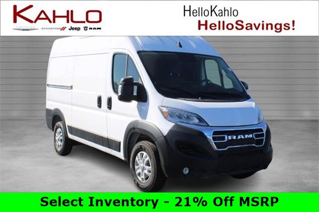 2024 RAM ProMaster 2500 SLT+ 136 High Roof Cargo Van FWD