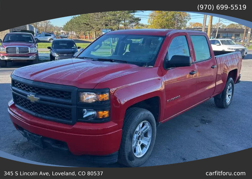 2015 Chevrolet Silverado 1500 Work Truck Crew Cab 4WD