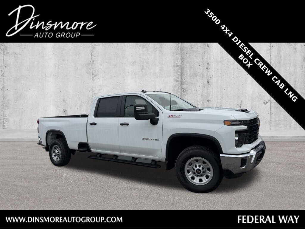 2025 Chevrolet Silverado 3500HD Work Truck Crew Cab 4WD