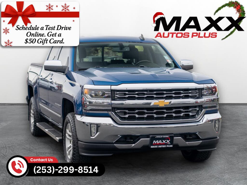 2016 Chevrolet Silverado 1500 LTZ Crew Cab 4WD