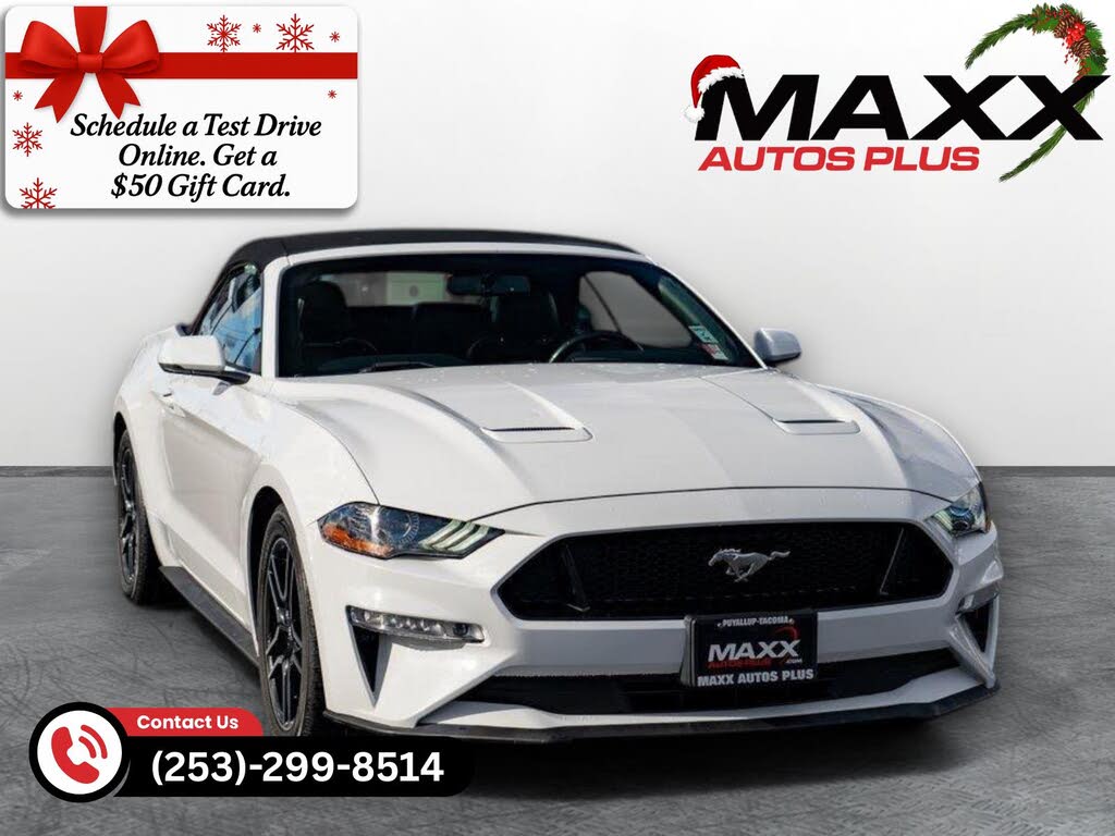 2019 Ford Mustang EcoBoost Premium Convertible RWD