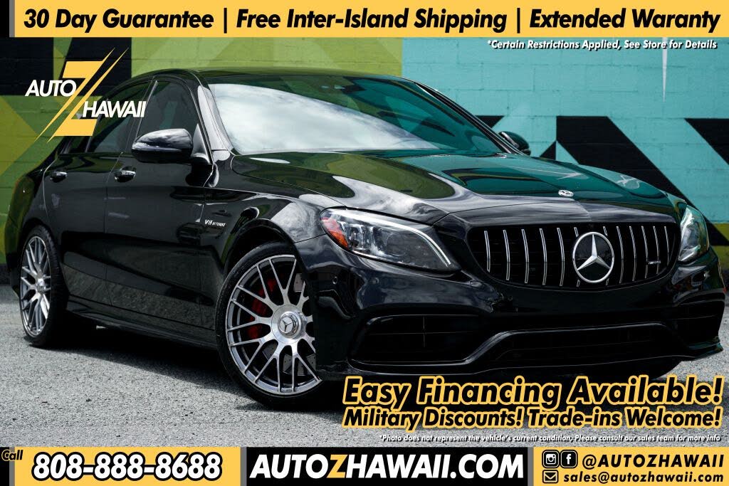 2021 Mercedes-Benz C-Class AMG C 63 S Sedan RWD