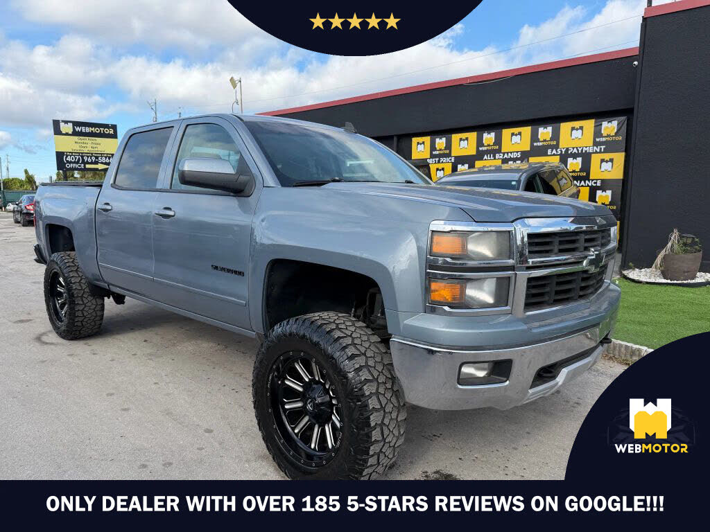 2015 Chevrolet Silverado 1500 LT Z71 Crew Cab 4WD