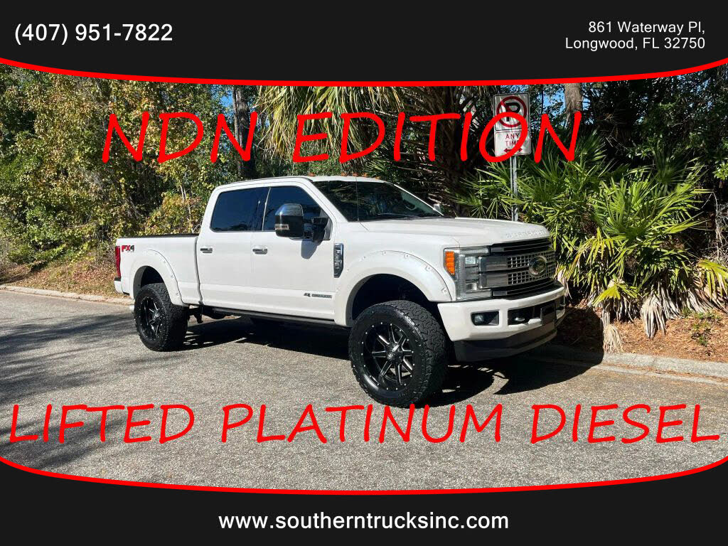 2017 Ford F-350 Super Duty Platinum Crew Cab 4WD