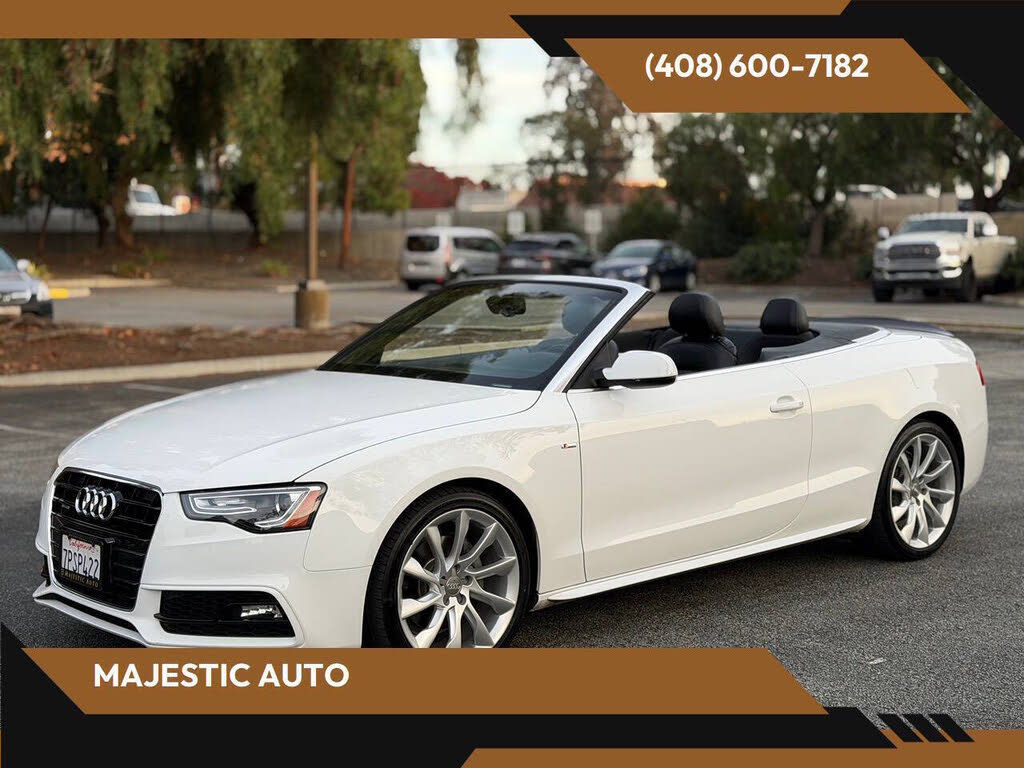 2015 Audi A5 2.0T quattro Premium Plus Cabriolet AWD