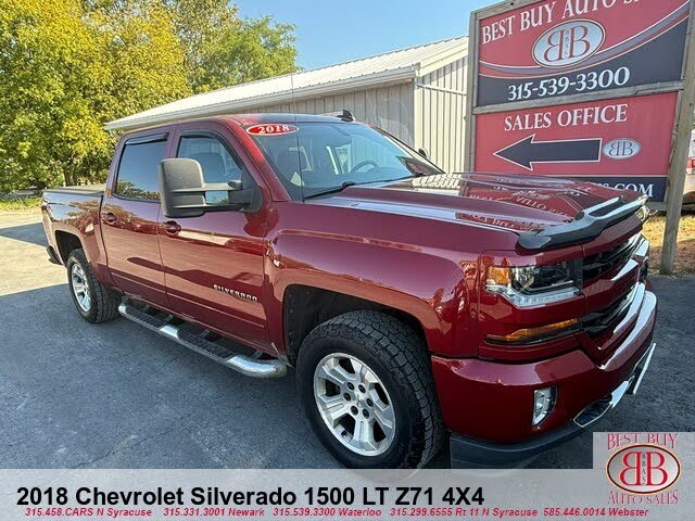 2018 Chevrolet Silverado 1500 LT Z71 Crew Cab 4WD