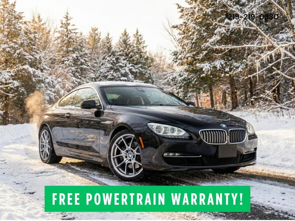 2012 BMW 6 Series 650i Coupe RWD