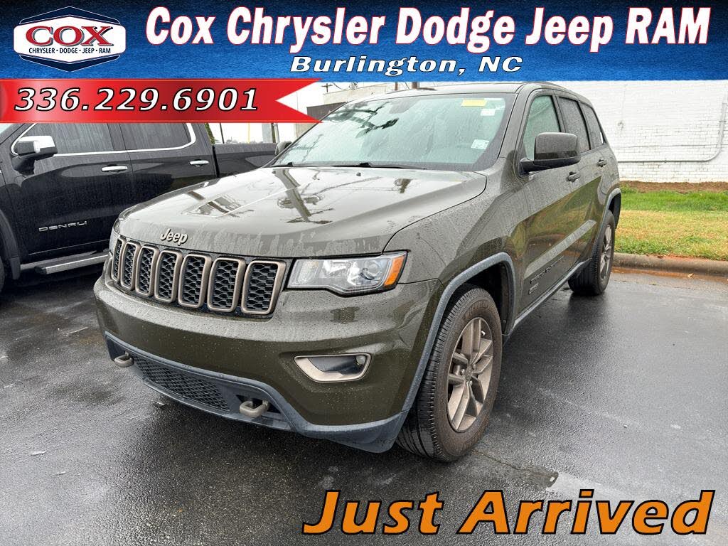 2016 Jeep Grand Cherokee Laredo 75th Anniversary 4WD