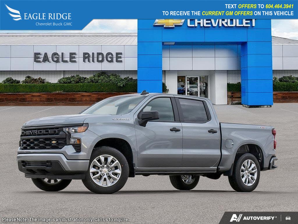 2026 Chevrolet Silverado 1500 Custom Crew Cab 4WD