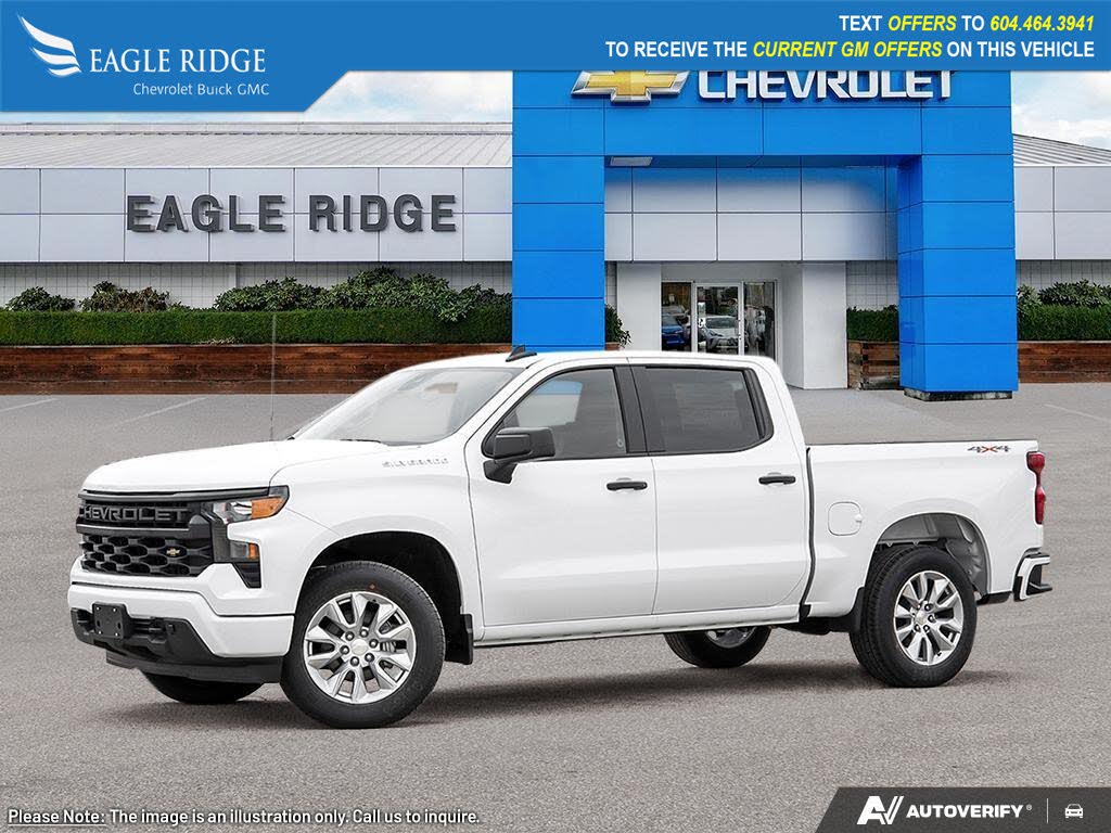 2026 Chevrolet Silverado 1500 Custom Crew Cab 4WD