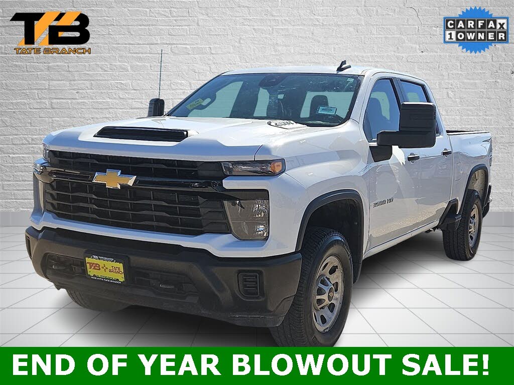 2025 Chevrolet Silverado 3500HD Work Truck Crew Cab RWD