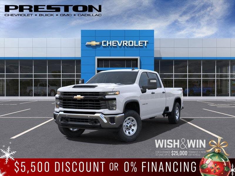 2025 Chevrolet Silverado 3500HD Work Truck Crew Cab 4WD