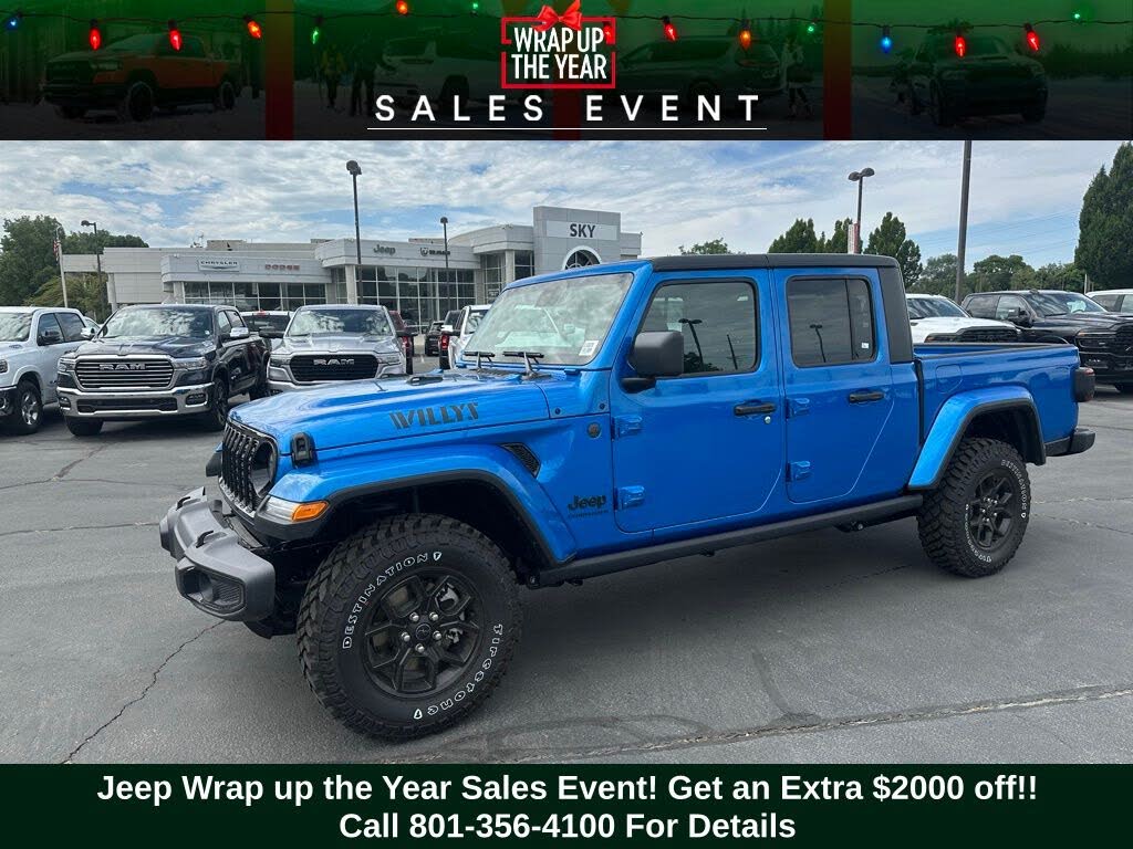 2025 Jeep Gladiator Willys Crew Cab 4WD