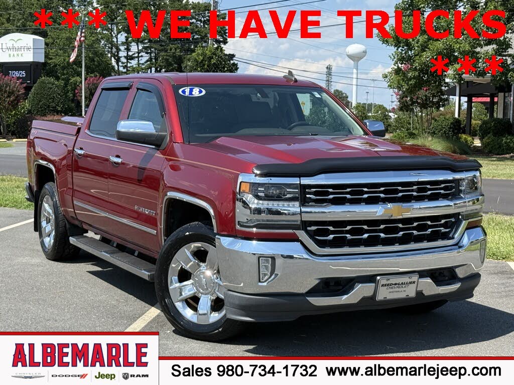 2018 Chevrolet Silverado 1500 LTZ Crew Cab 4WD