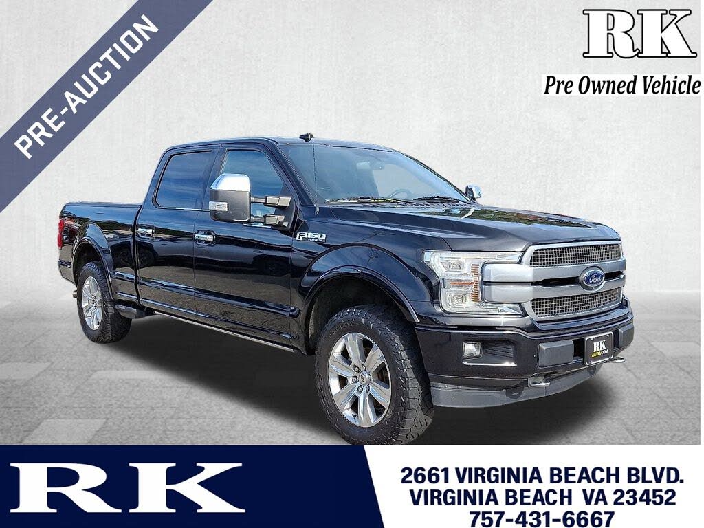 2018 Ford F-150 Platinum SuperCrew LB 4WD