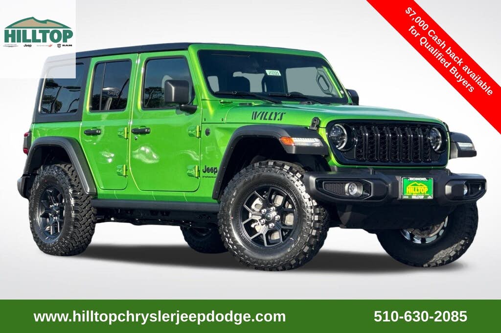 2025 Jeep Wrangler Willys 4-Door 4WD