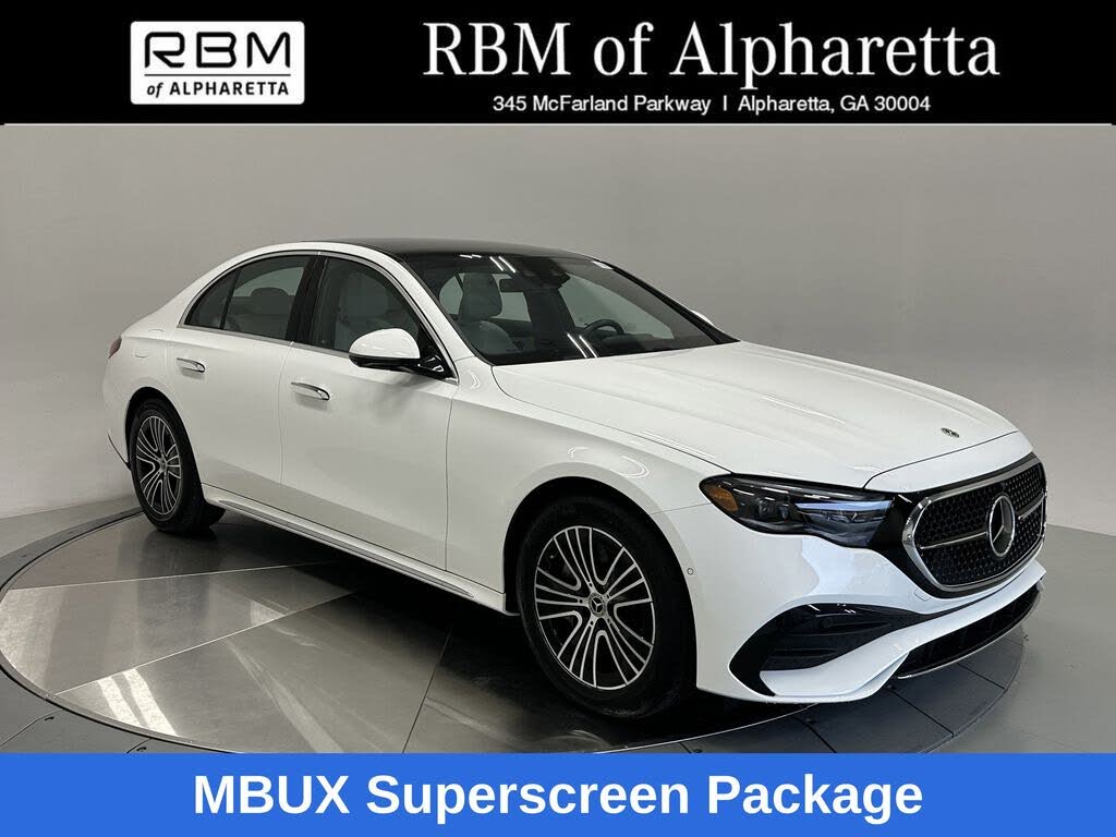 2025 Mercedes-Benz E-Class E 450 4MATIC
