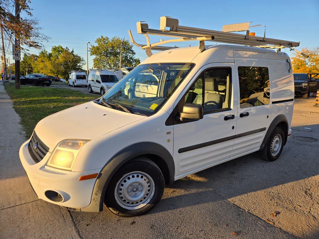 2012 Ford Transit Connect Cargo XLT FWD with Side and Rear Glass