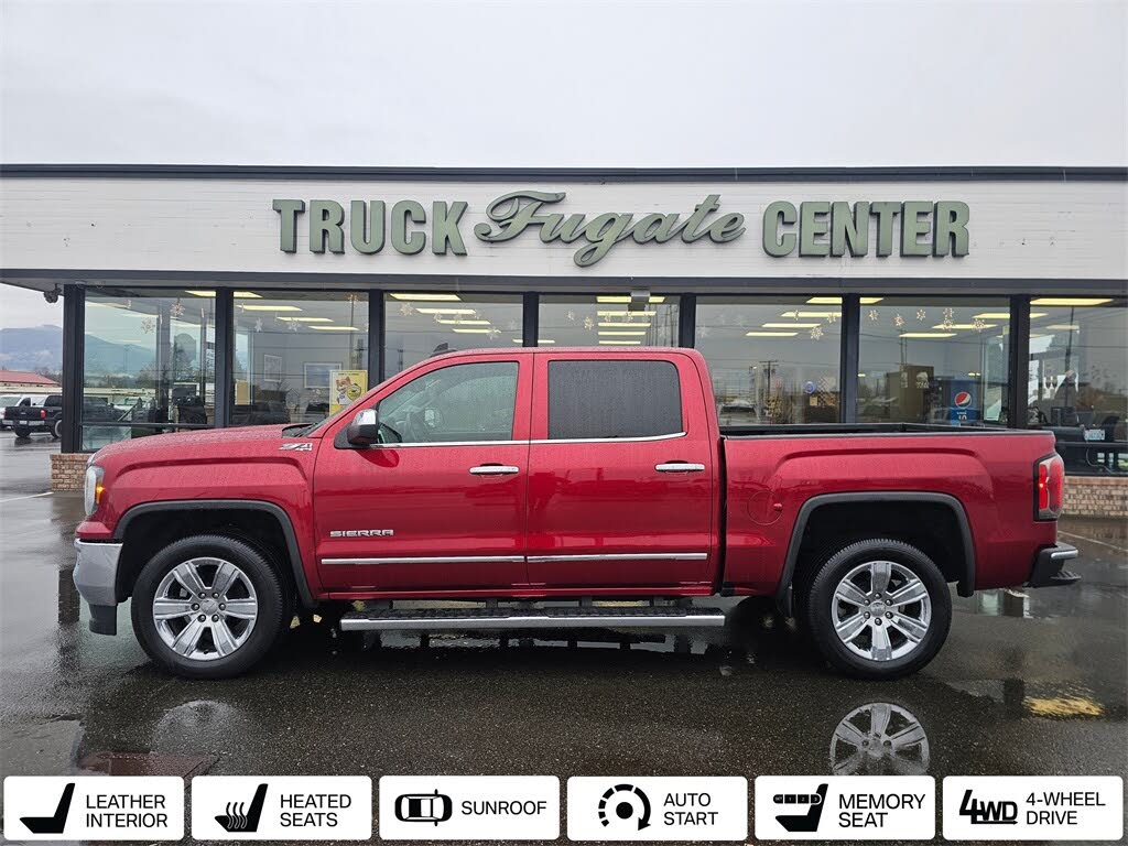 2018 GMC Sierra 1500 SLT Crew Cab 4WD
