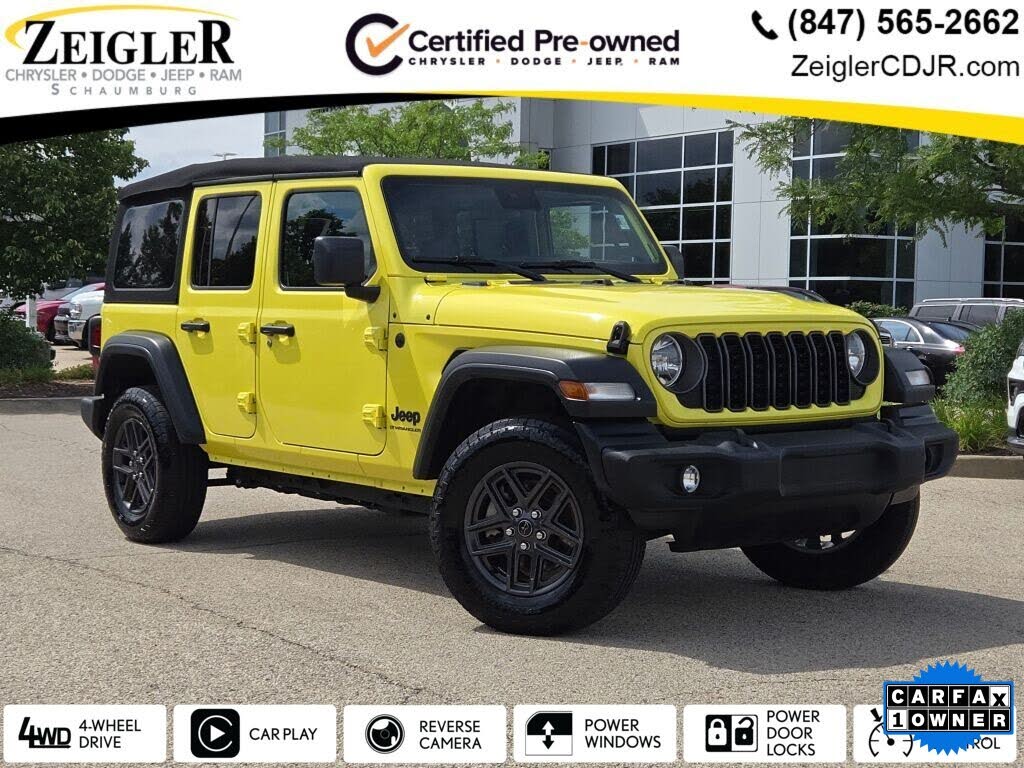 2024 Jeep Wrangler Sport S 4-Door 4WD