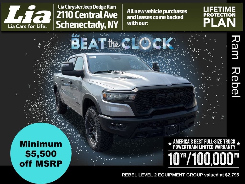 2026 RAM 1500 Rebel Crew Cab 4WD