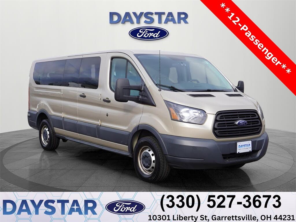2015 Ford Transit Passenger 350 XL Low Roof LWB RWD with 60/40 Passenger-Side Doors