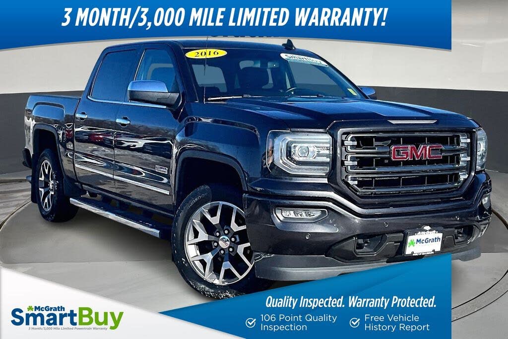 2016 GMC Sierra 1500 SLT Crew Cab 4WD