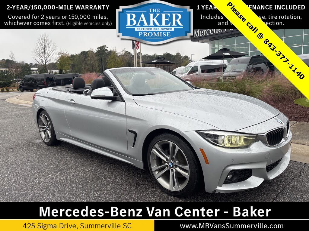 2018 BMW 4 Series 430i Convertible RWD
