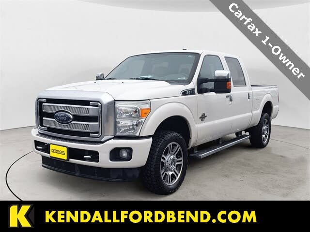 2015 Ford F-350 Super Duty Platinum Crew Cab 4WD