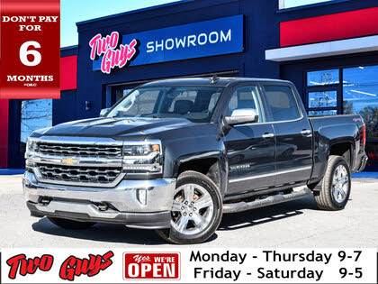2018 Chevrolet Silverado 1500 LTZ Crew Cab 4WD