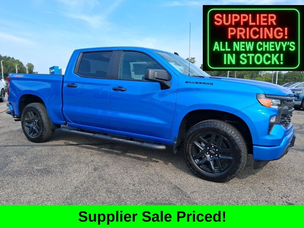 2026 Chevrolet Silverado 1500 Custom Crew Cab 4WD