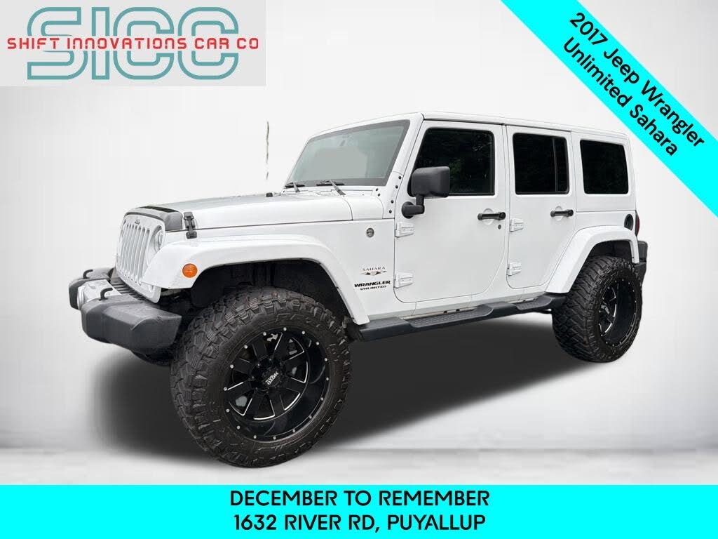 2017 Jeep Wrangler Unlimited Sahara 4WD
