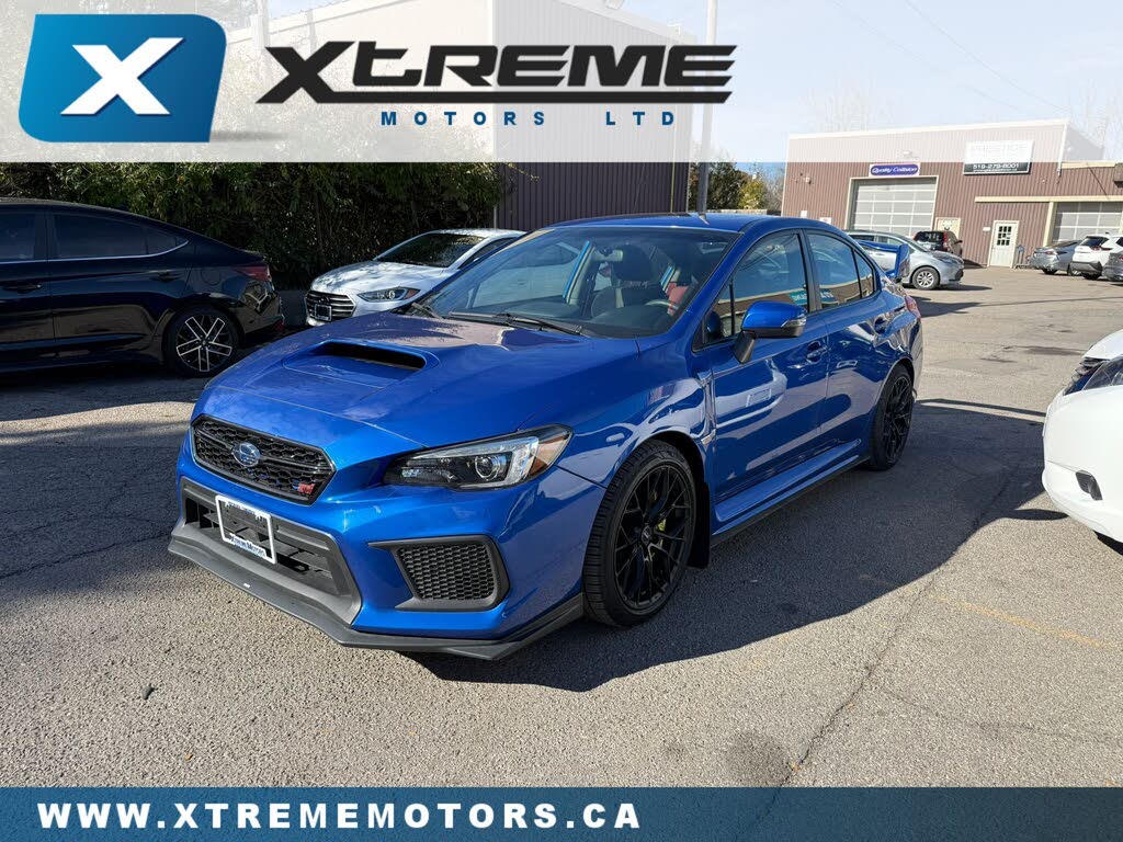 2018 Subaru WRX STI Limited AWD with Wing Spoiler