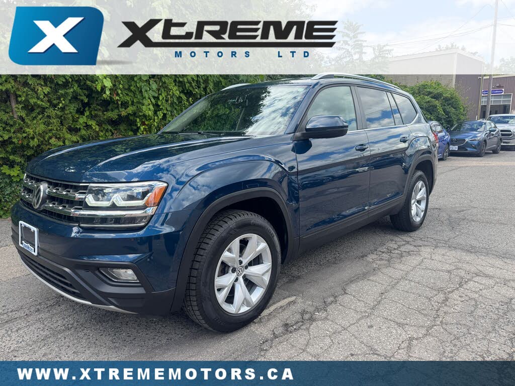 2018 Volkswagen Atlas 3.6L Comfortline 4Motion