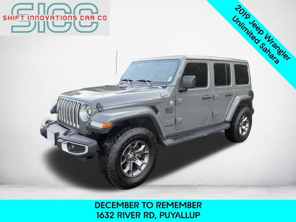 2019 Jeep Wrangler Unlimited Sahara 4WD