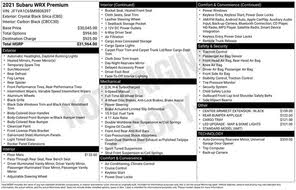 Subaru WRX Premium AWD